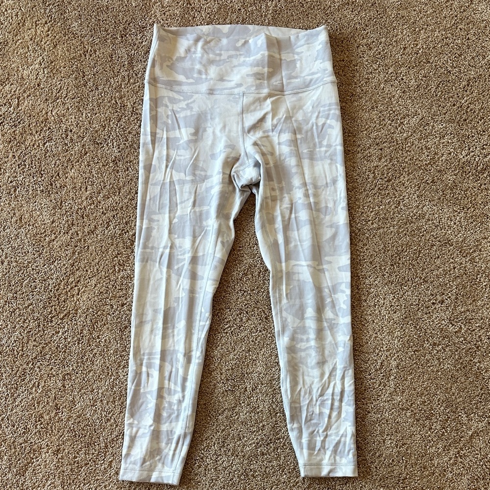 lululemon athletica Light Gray Leggings